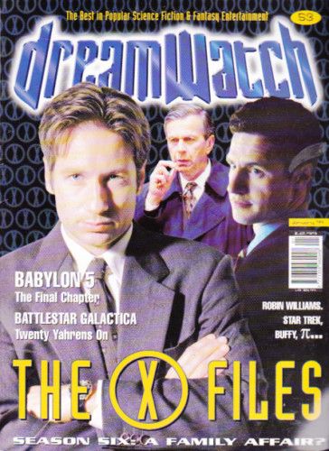 DREAMWATCH magazine side cover Issue 53 January 1999