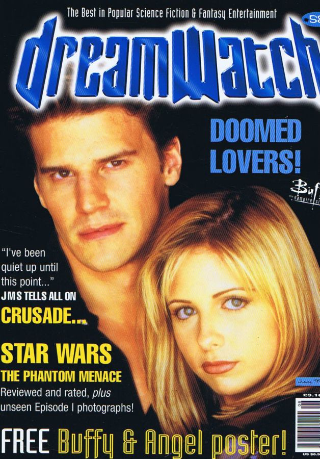 DREAMWATCH magazine side cover Issue 58 June 1999