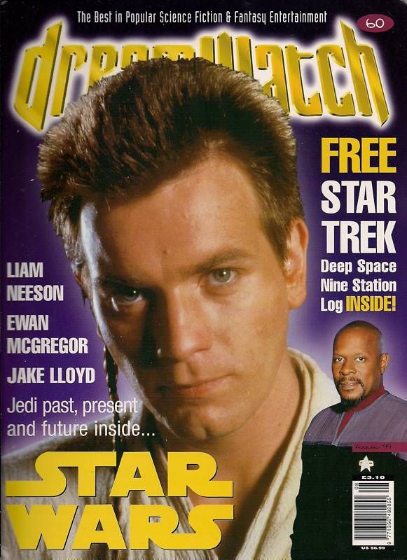 DREAMWATCH magazine side cover Issue 60 August 1999