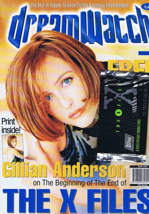 DREAMWATCH magazine side cover Issue 62 October 1999