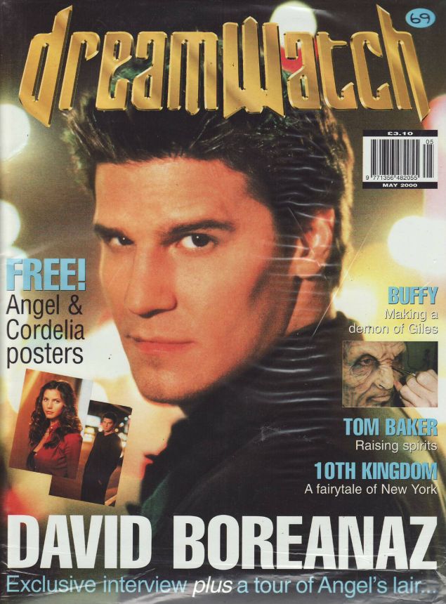 DREAMWATCH magazine side cover Issue 69 May 2000