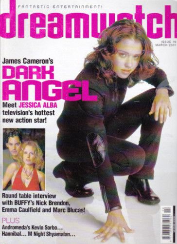 DREAMWATCH magazine side cover Issue 78 March 2001