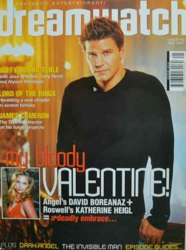DREAMWATCH magazine side cover Issue 80 May 2001