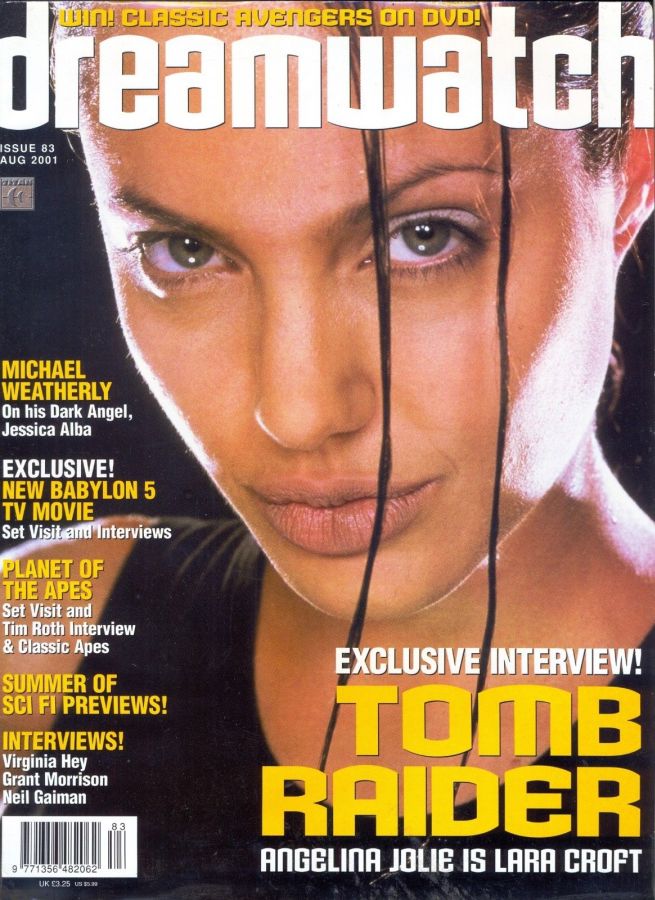 DREAMWATCH magazine side cover Issue 83 August 2001