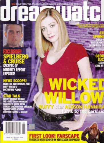 DREAMWATCH magazine side cover Issue 95 September 2002