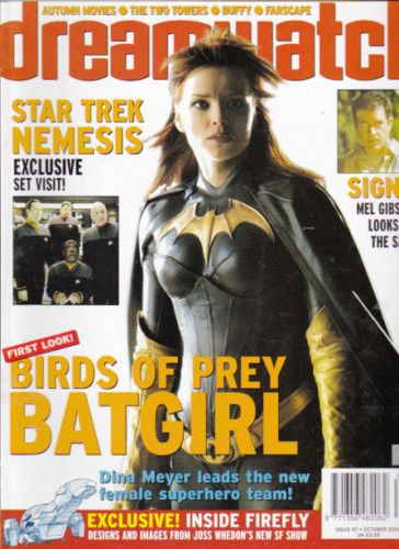 DREAMWATCH magazine side cover Issue 97  2002