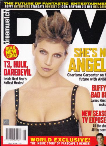 DREAMWATCH magazine side cover Issue 98  2002