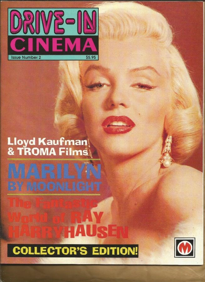 DRIVE-IN CINEMA magazine side cover Issue 2   1997