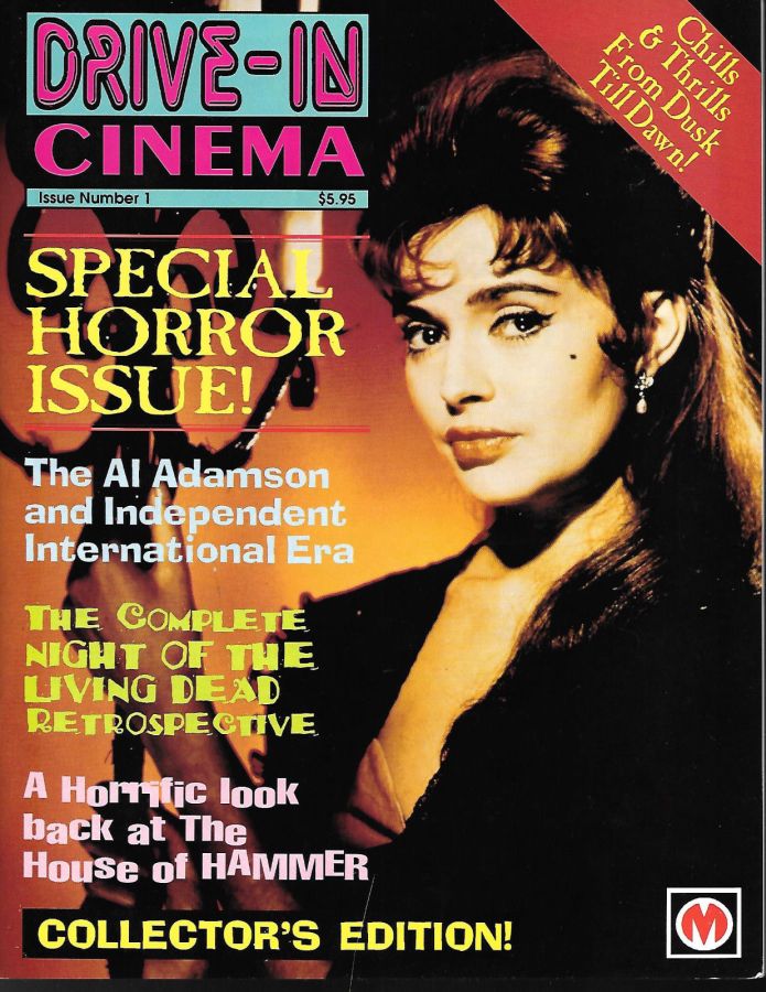 DRIVE-IN CINEMA magazine side cover Issue 1   1996