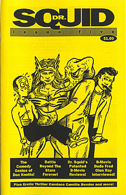 DR SQUID magazine side cover Issue 5  