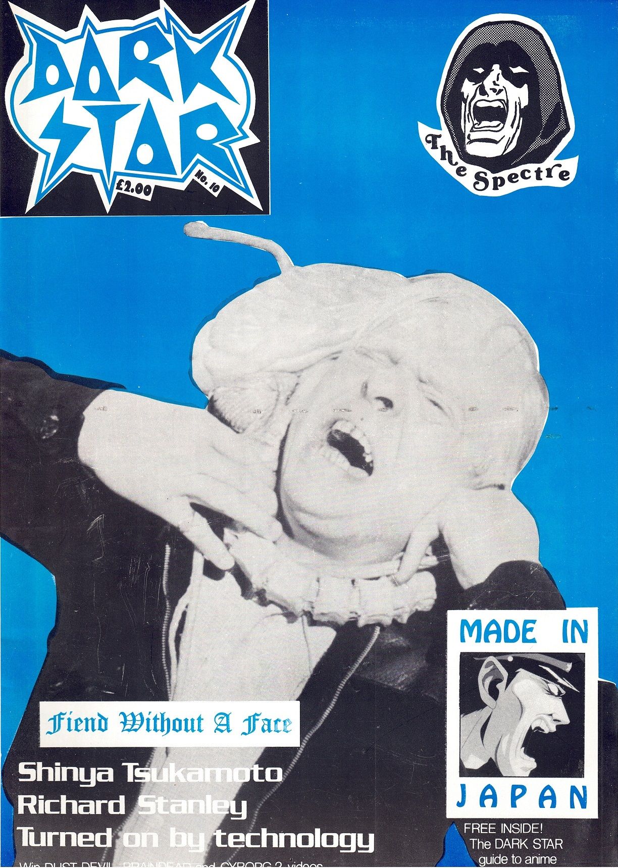 DARK STAR magazine side cover Issue 10  1993
