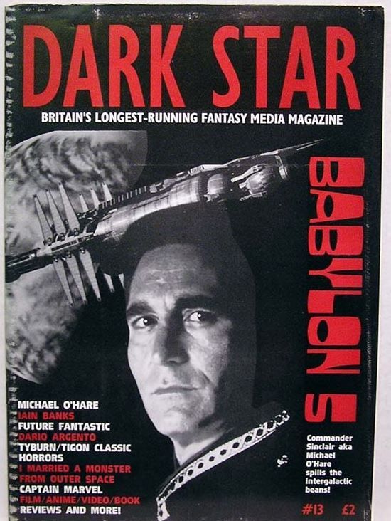 DARK STAR magazine side cover Issue 13  1997