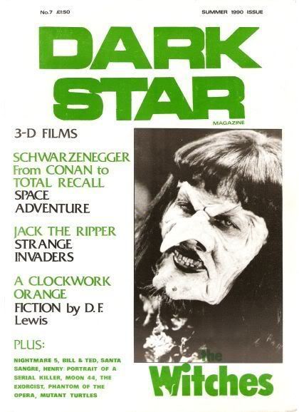 DARK STAR magazine side cover Issue 7  1990