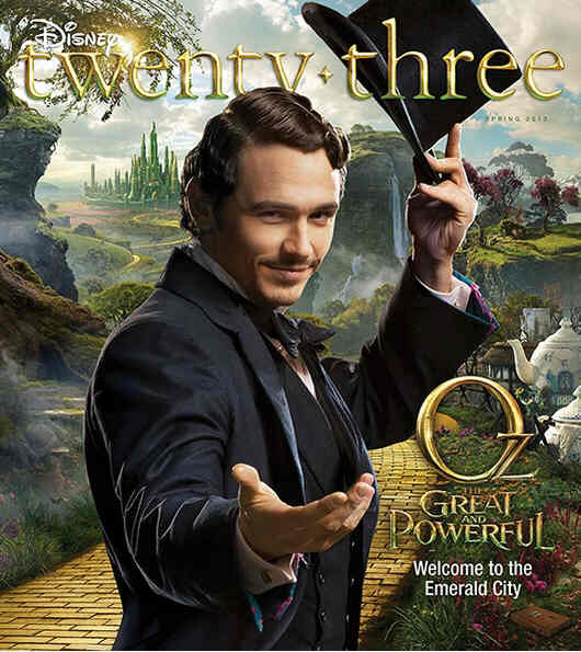 DISNEY TWENTY-THREE magazine side cover Issue 17 Spring 2013