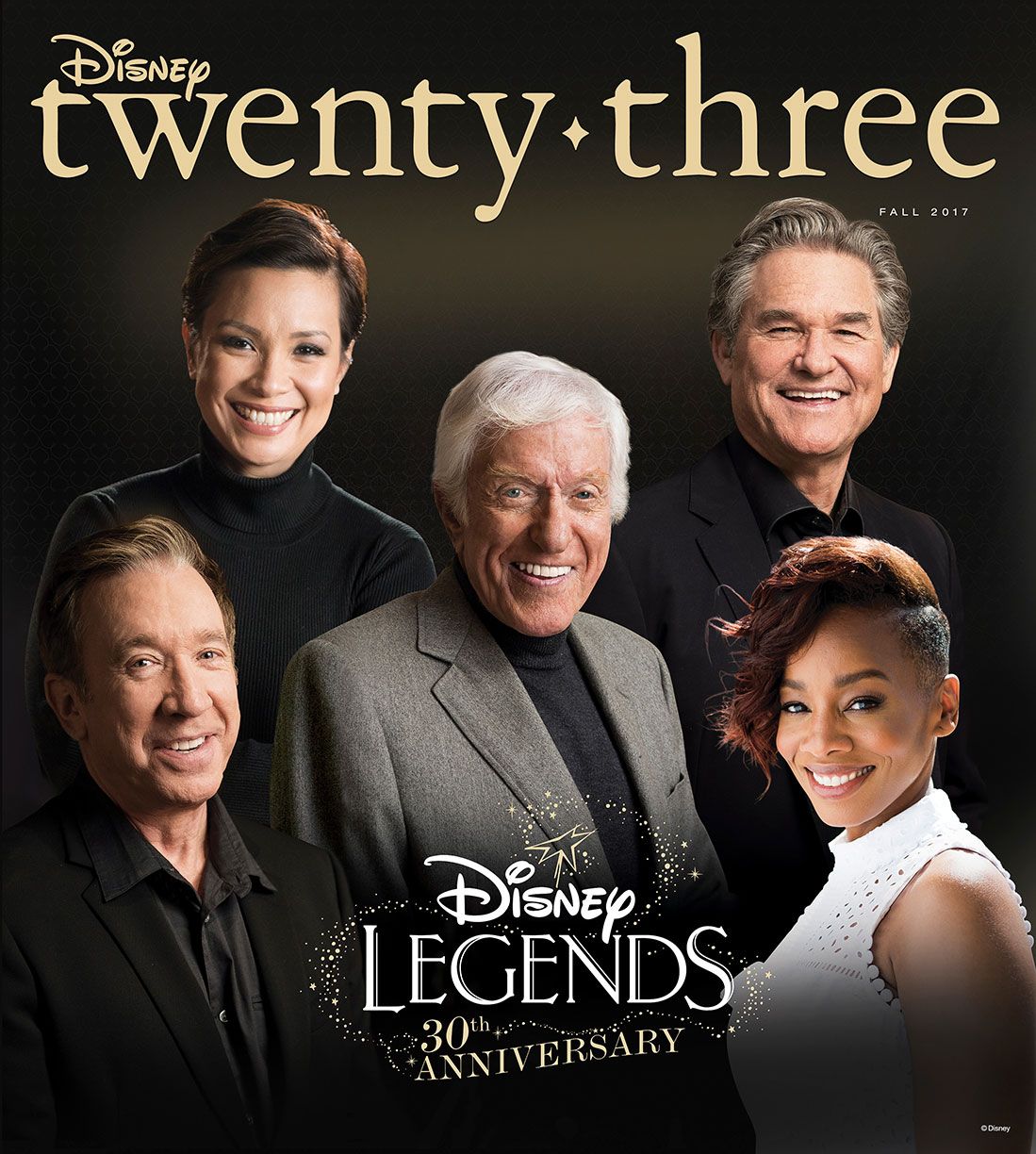 DISNEY TWENTY-THREE magazine side cover Fall 2017