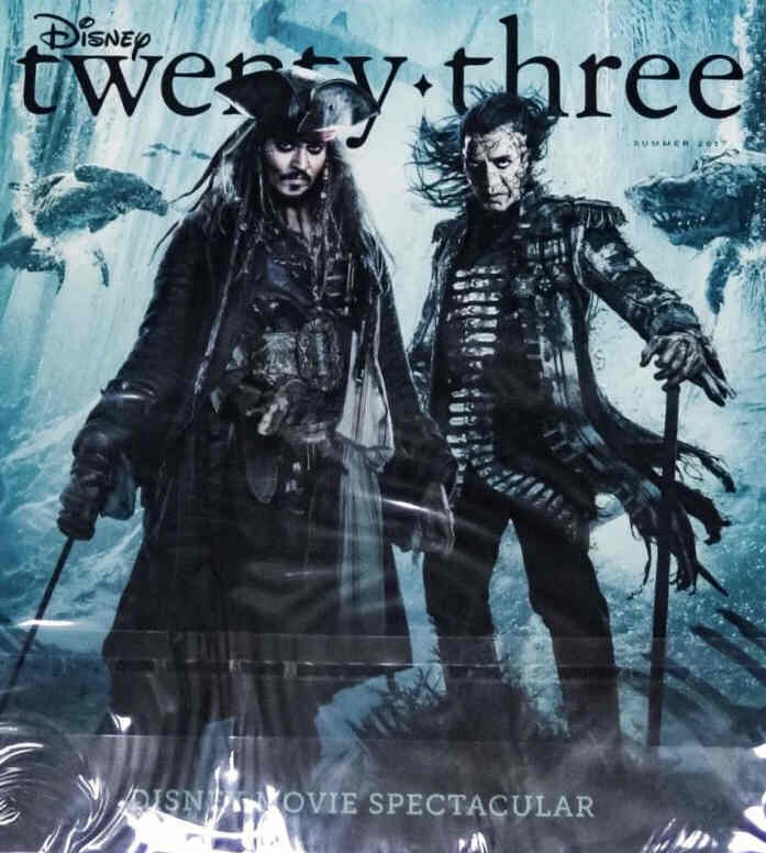 DISNEY TWENTY-THREE magazine side cover Summer 2017
