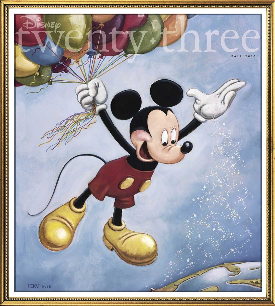 DISNEY TWENTY-THREE magazine side cover Fall 2018