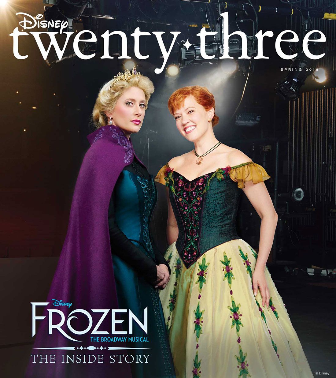 DISNEY TWENTY-THREE magazine side cover Spring 2018
