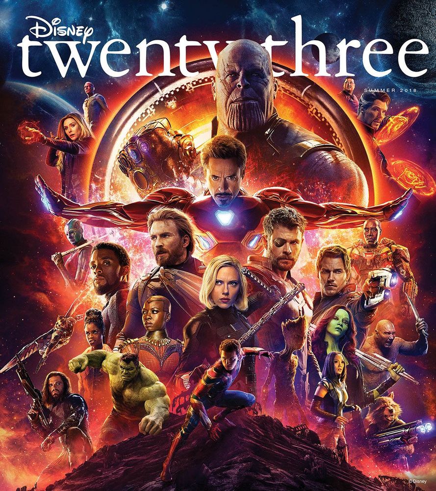 DISNEY TWENTY-THREE magazine side cover Summer 2018