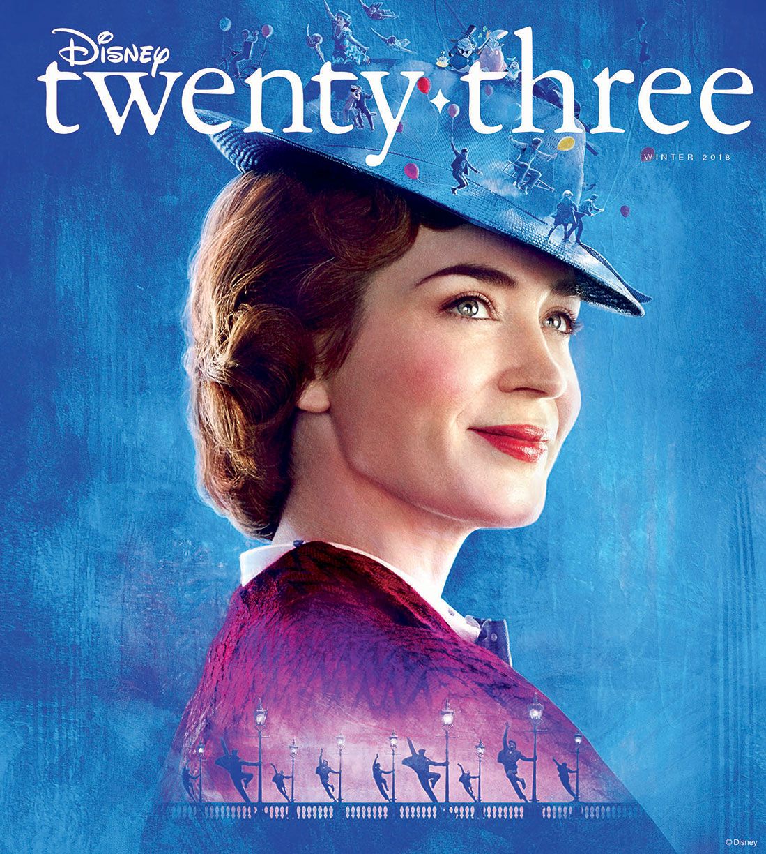 DISNEY TWENTY-THREE magazine side cover Winter 2018