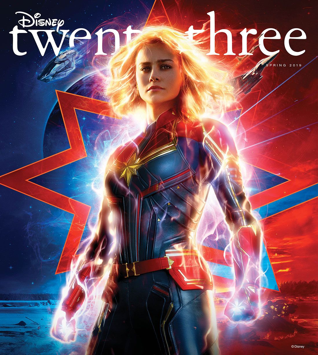 DISNEY TWENTY-THREE magazine side cover Spring 2019