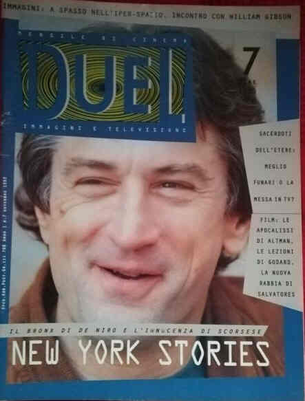 DUEL magazine side cover Issue 7 November 1993