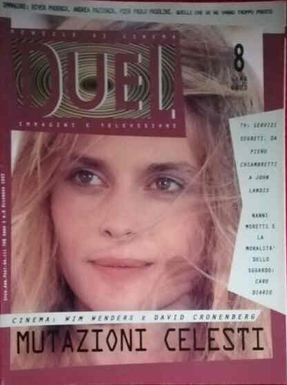 DUEL magazine side cover Issue 8 December 1993