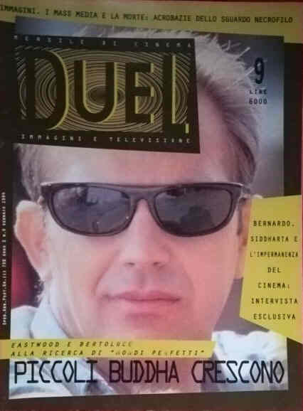 DUEL magazine side cover Issue 9 January 1994