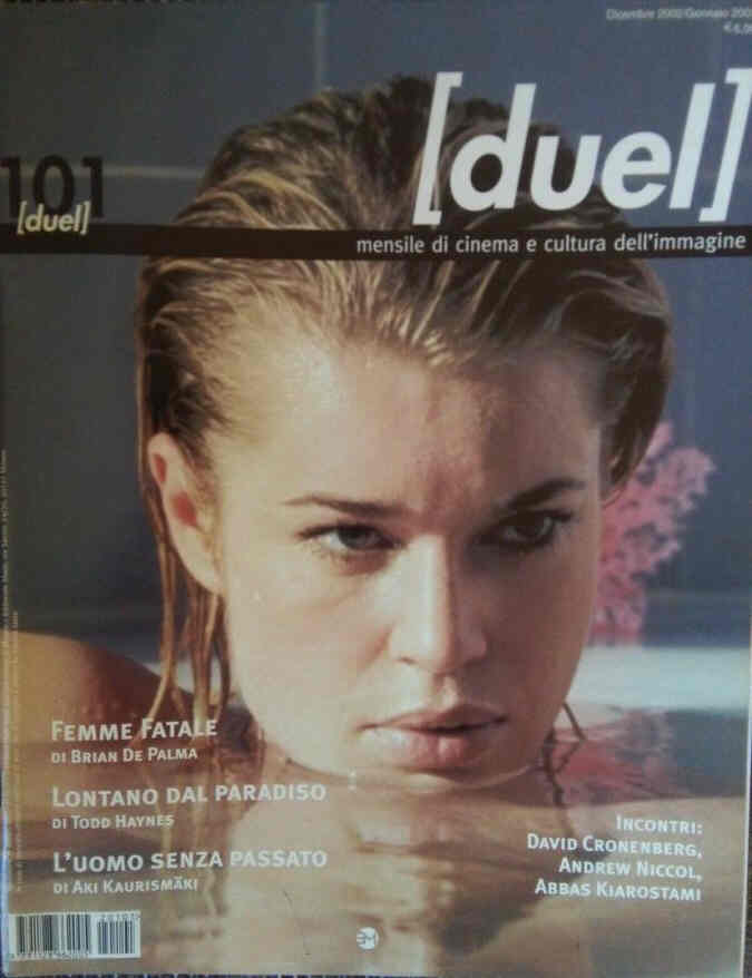 DUEL magazine side cover Issue 101 January 2003