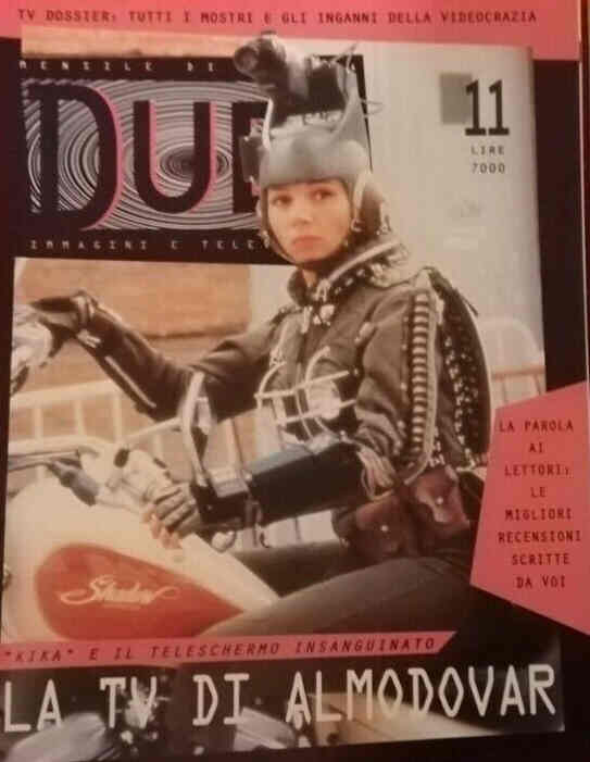 DUEL magazine side cover Issue 11 March 1994