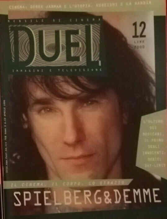 DUEL magazine side cover Issue 12 April 1994