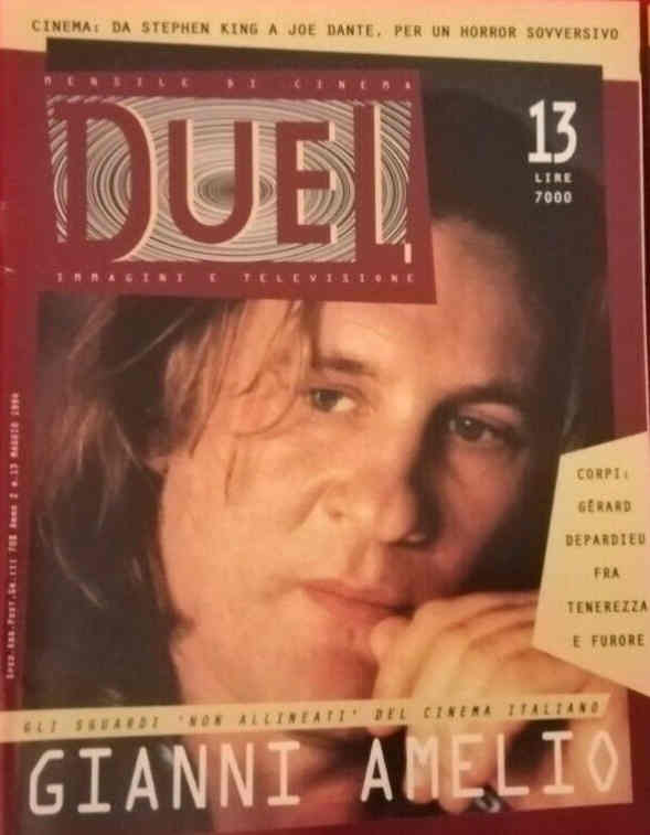 DUEL magazine side cover Issue 13 May 1994