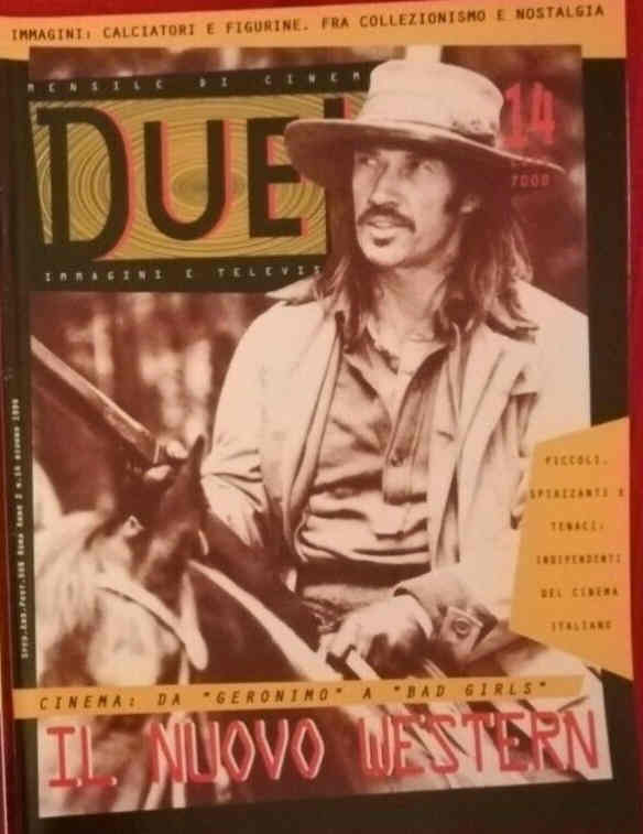 DUEL magazine side cover Issue 14 June 1994