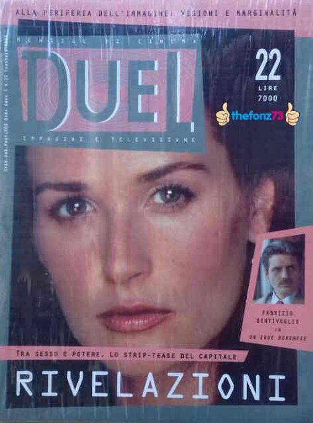 DUEL magazine side cover Issue 22 February 1995