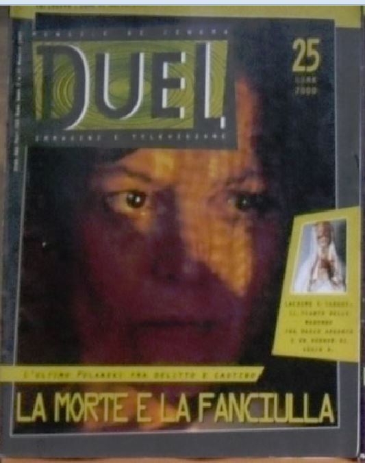 DUEL magazine side cover Issue 25 May 1995