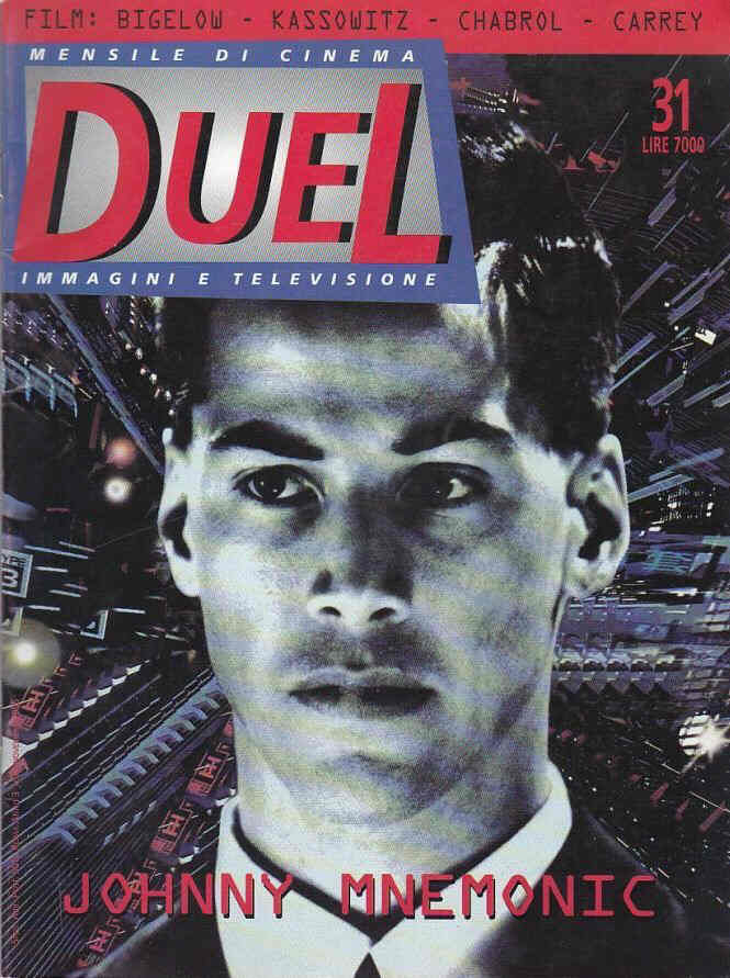 DUEL magazine side cover Issue 31 November 1995