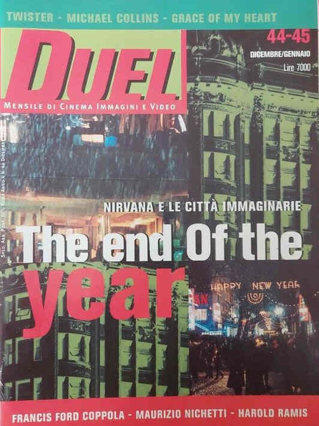 DUEL magazine side cover Issue 44/45 Dec..'96/January 1997