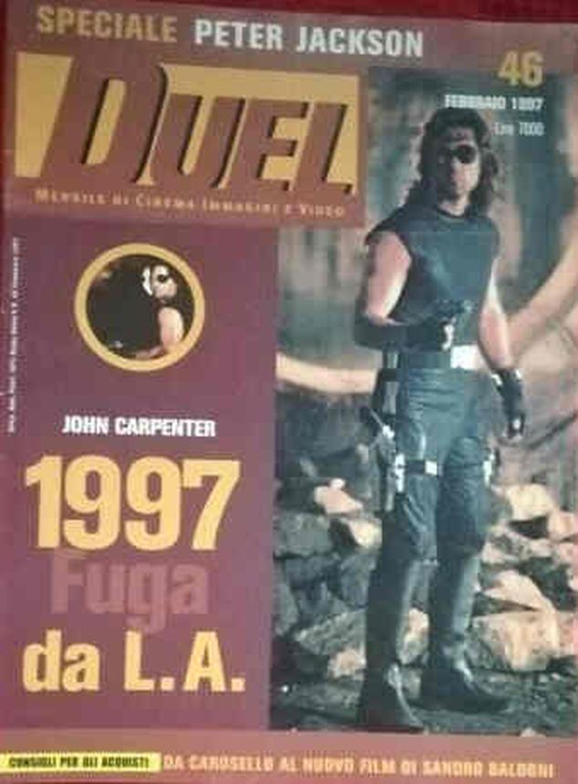 DUEL magazine side cover Issue 46 February 1997