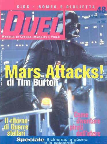 DUEL magazine side cover Issue 48 April 1997