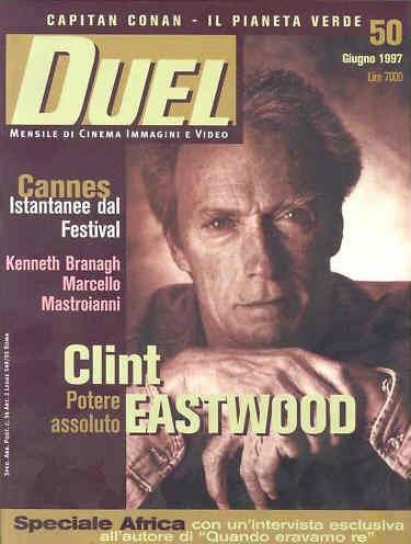 DUEL magazine side cover Issue 50 June 1997