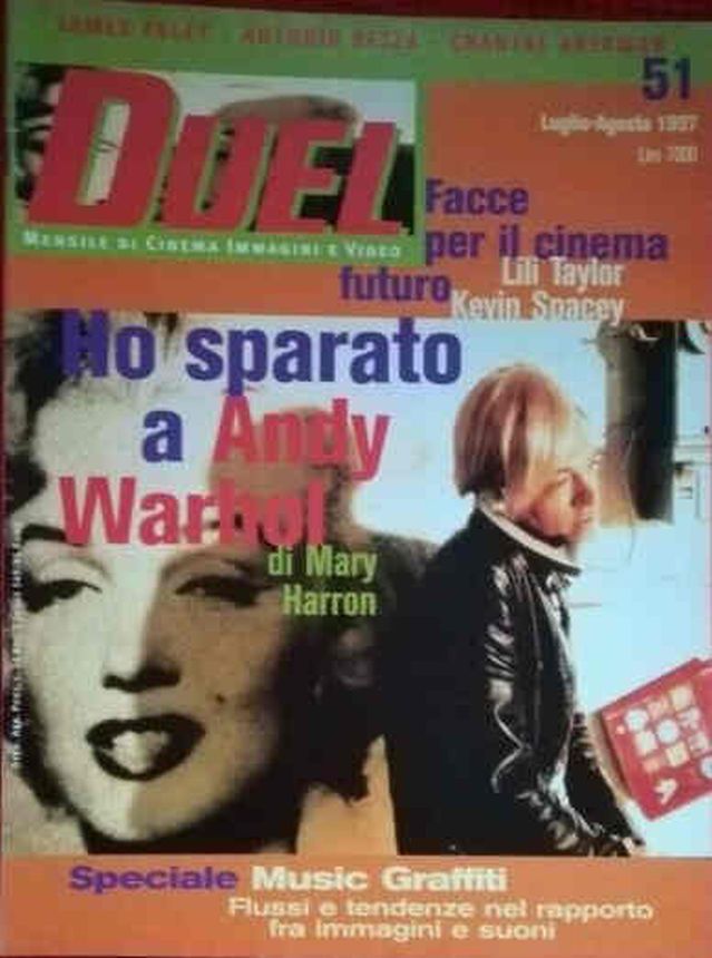 DUEL magazine side cover Issue 51/52 July/August 1997