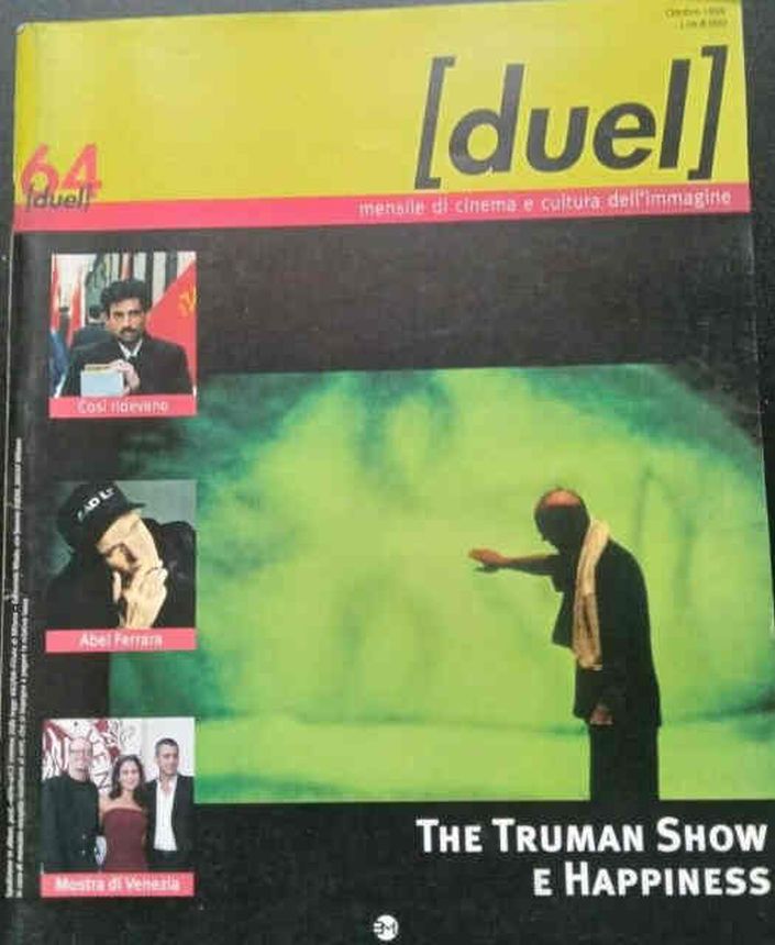 DUEL magazine side cover Issue 64 October 1998