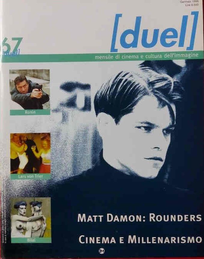 DUEL magazine side cover Issue 67 January 1999