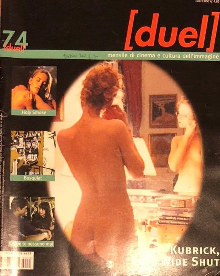 DUEL magazine side cover Issue 74 October 1999