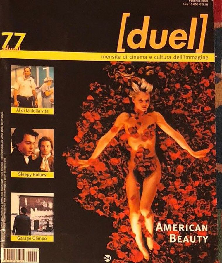DUEL magazine side cover Issue 77 January/February 2000