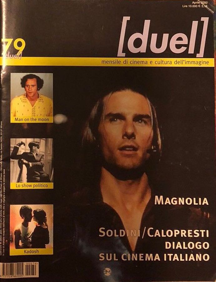 DUEL magazine side cover Issue 79 April 2000