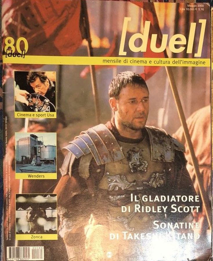 DUEL magazine side cover Issue 80 May 2000
