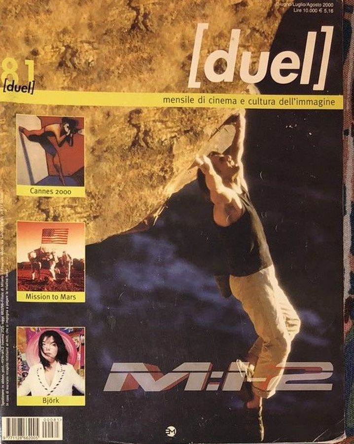 DUEL magazine side cover Issue 81 June/July 2000
