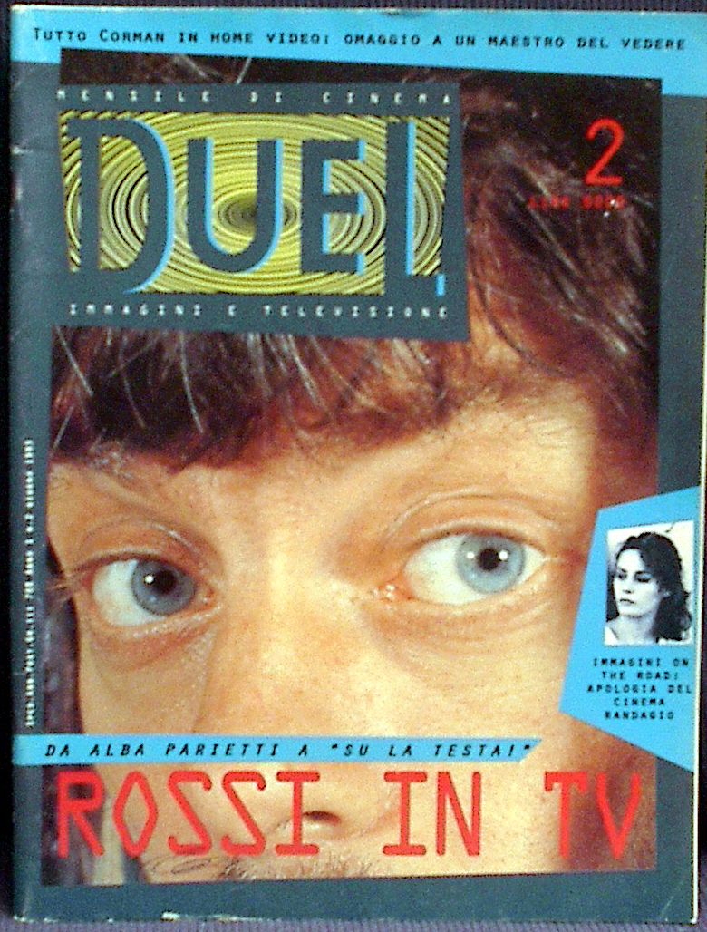 DUEL magazine side cover Issue 2 June 1993