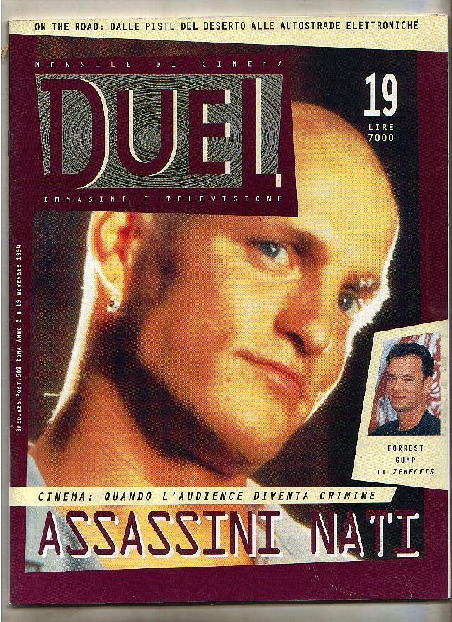 DUEL magazine side cover Issue 19 November 1994